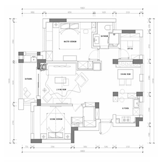 90m²北欧小三居，简简单单才叫美！